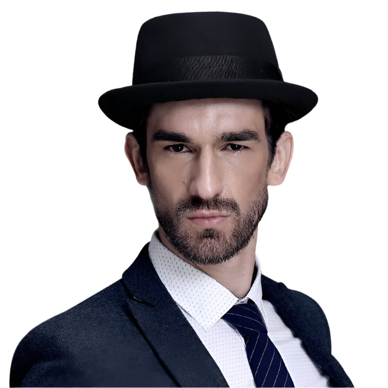 Men's Wool Short Brim Hat
