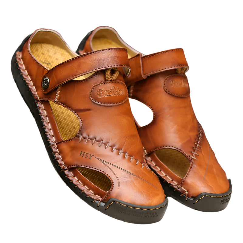Men's Cowhide Leather Summer Sandal