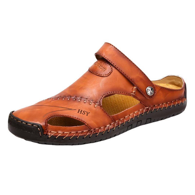 Men's Cowhide Leather Summer Sandal