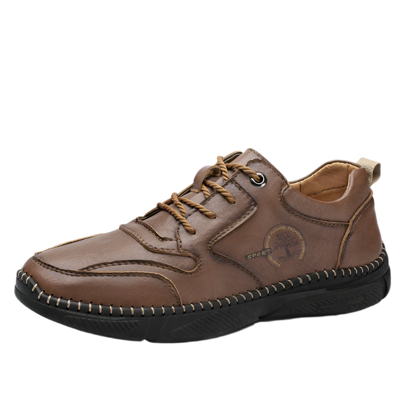 Handmade Cowhide Leather Yggdrasil Men's Shoe
