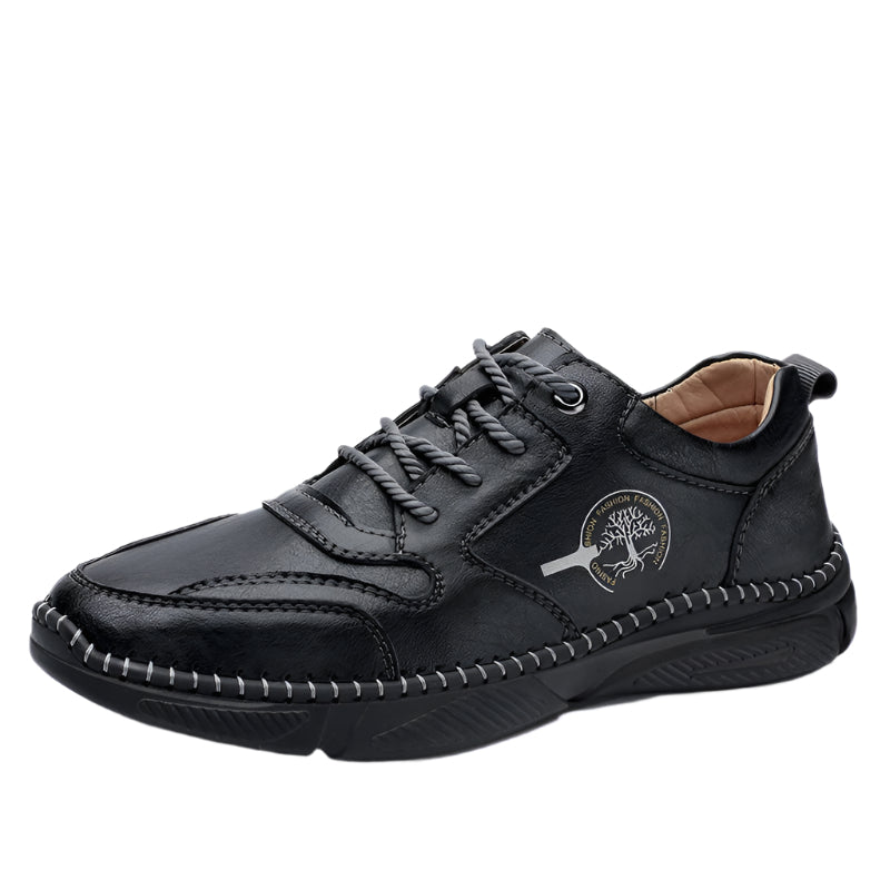 Handmade Cowhide Leather Yggdrasil Men's Shoe