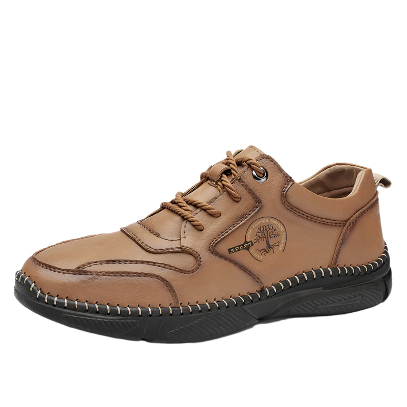 Handmade Cowhide Leather Yggdrasil Men's Shoe