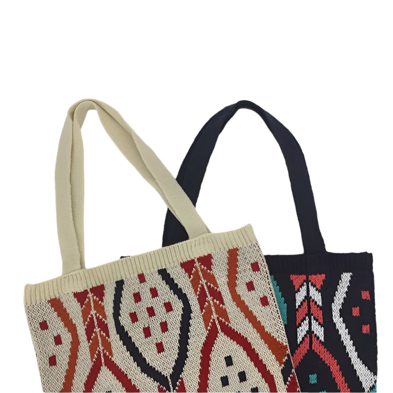 Hand Woven Fabric Tote