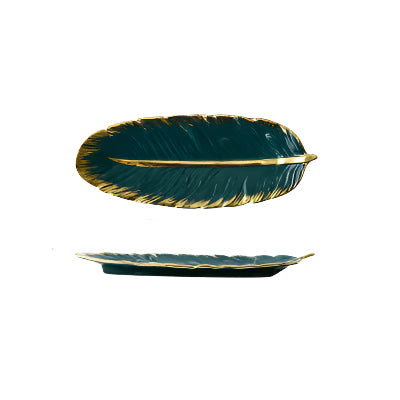 Ceramic Feather Altar Plate
