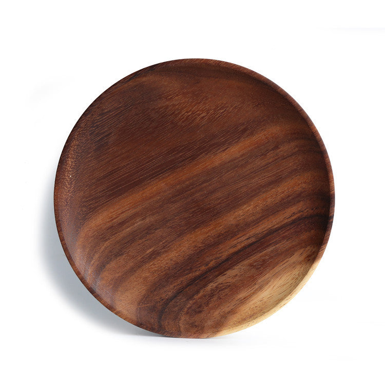 Handmade Wooden Round Altar Plate