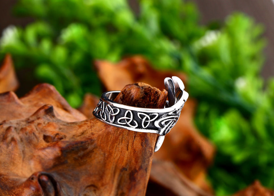 Stainless Steel Bear Claw Ring