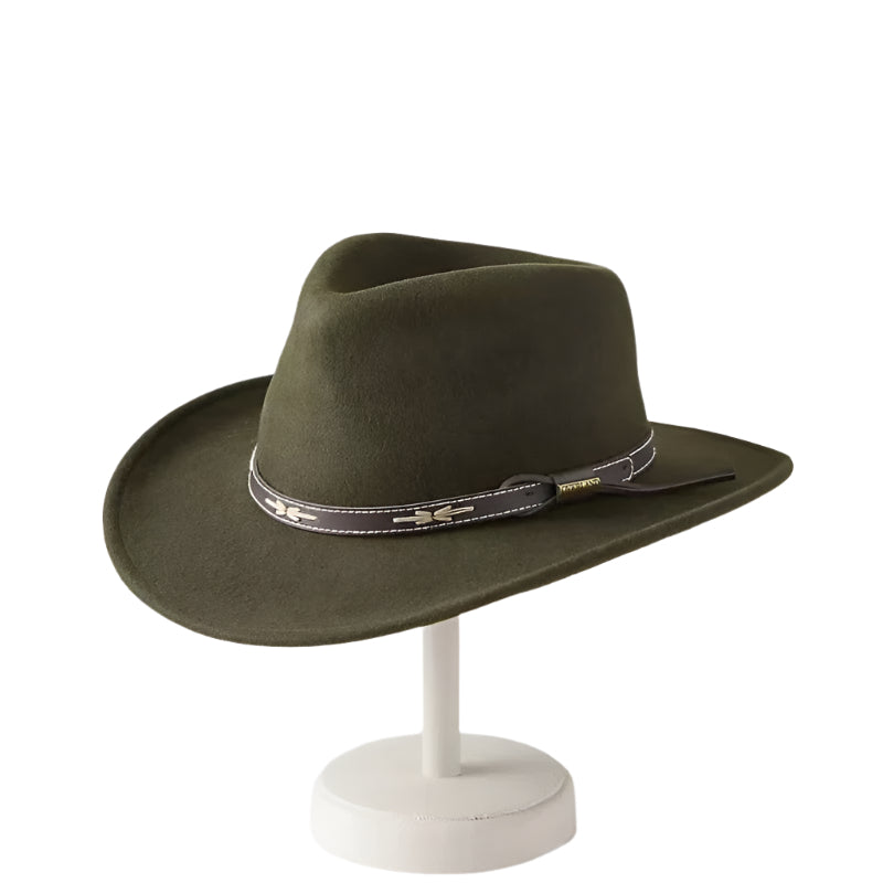 Men's Handmade Cashmere Western Hat