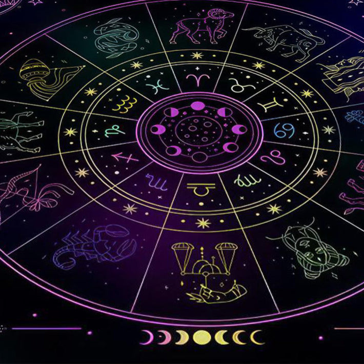 Colorful Tarot  Altar Cloth