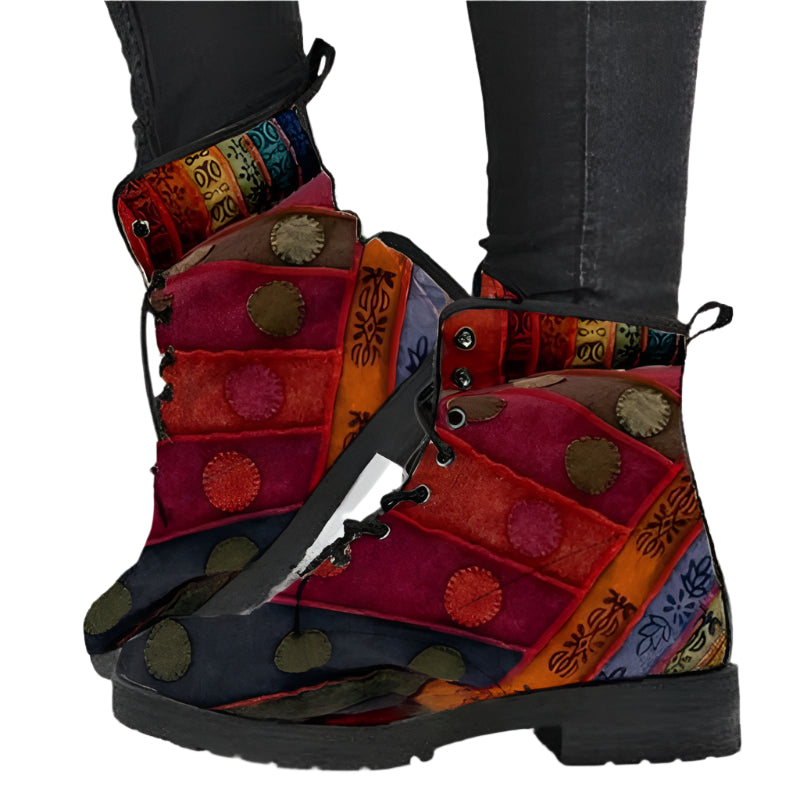 Assorted Pattern Non-Slip Combat Boot