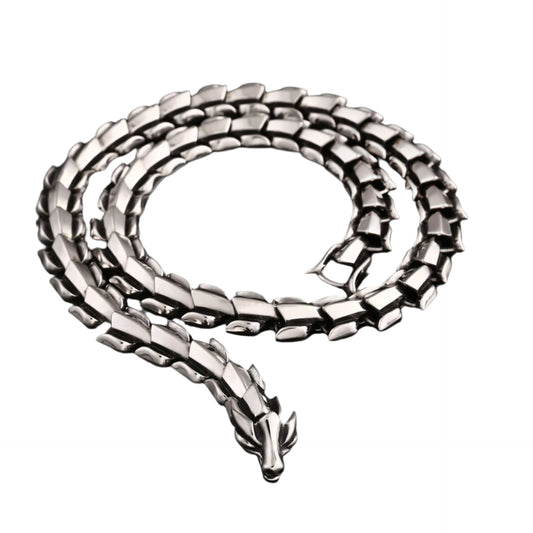 Jormungandr Keel Titanium Steel Necklace