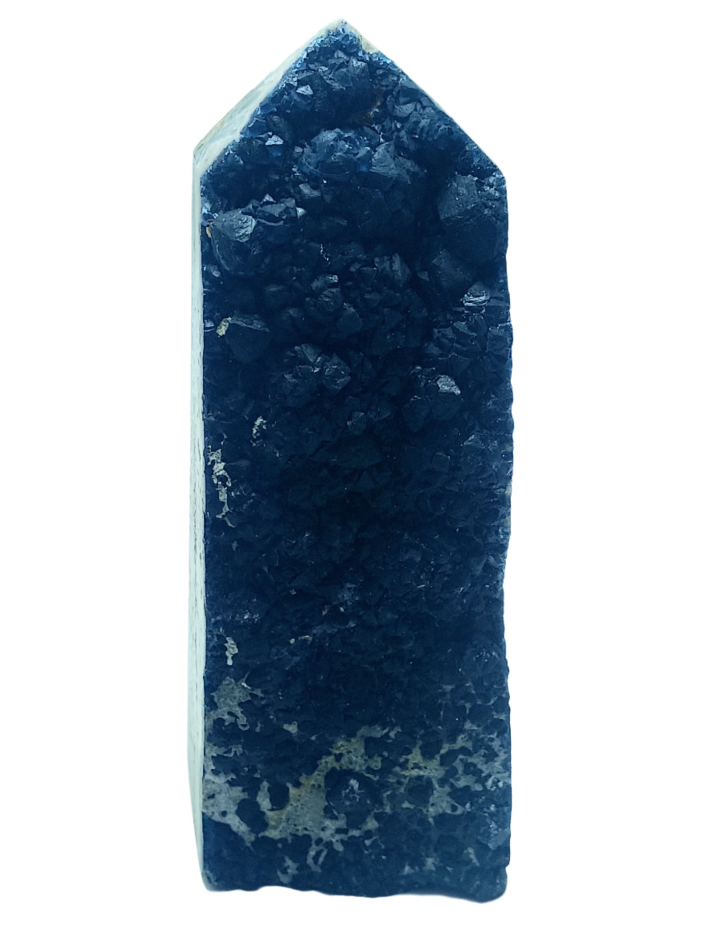 203G Blueberry Fluorite Crystal Tower