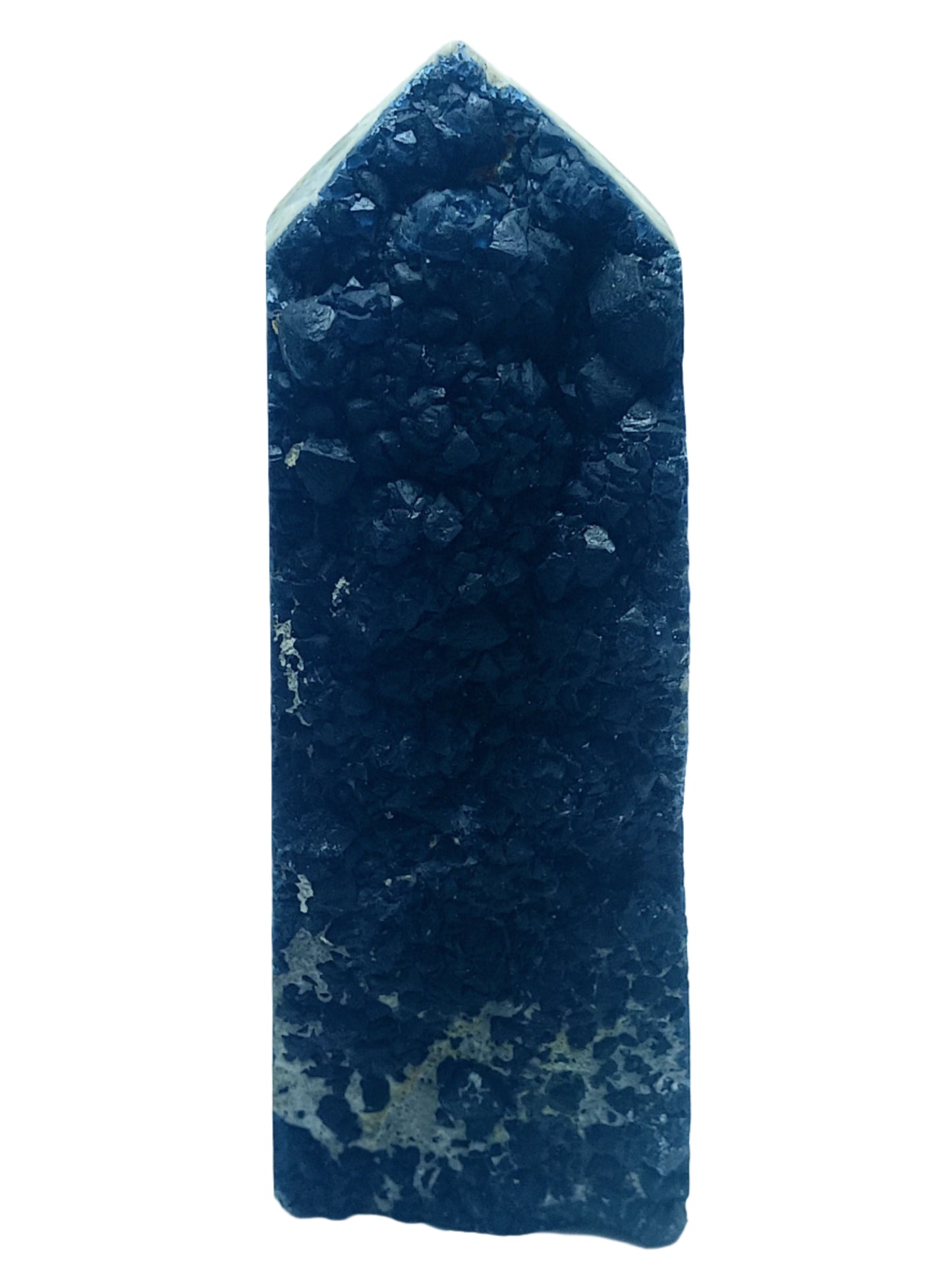 203G Blueberry Fluorite Crystal Tower
