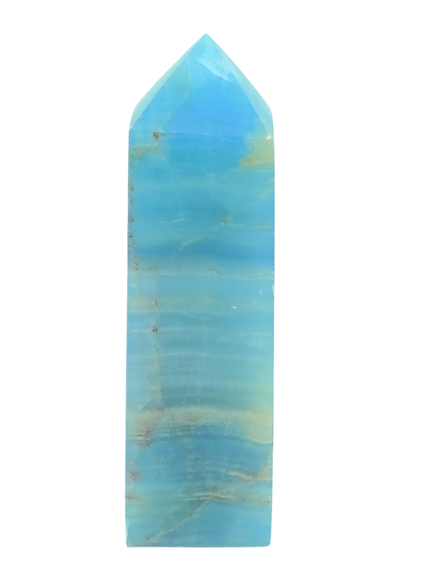 81G Blue Onyx Crystal Tower