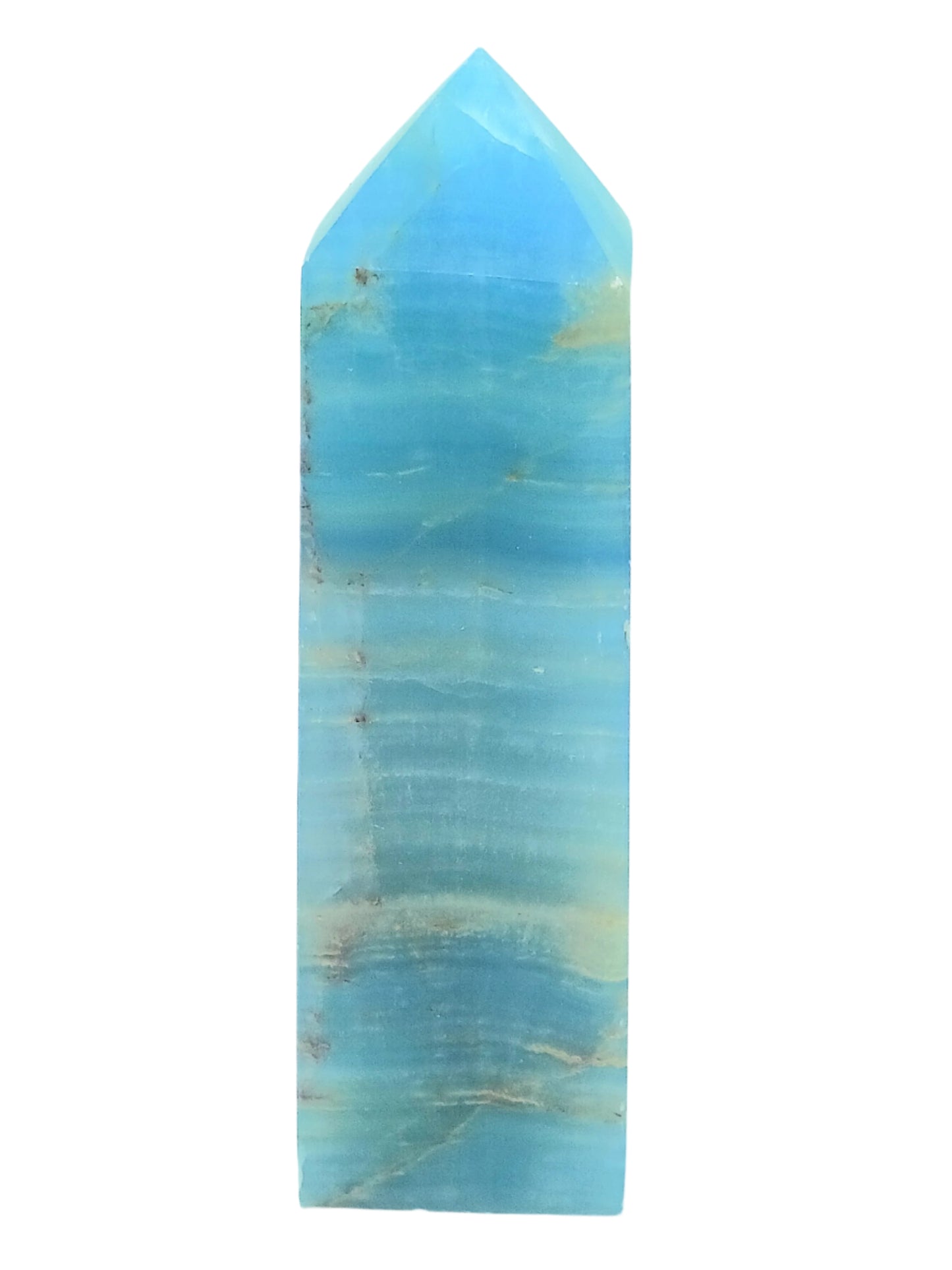 81G Blue Onyx Crystal Tower