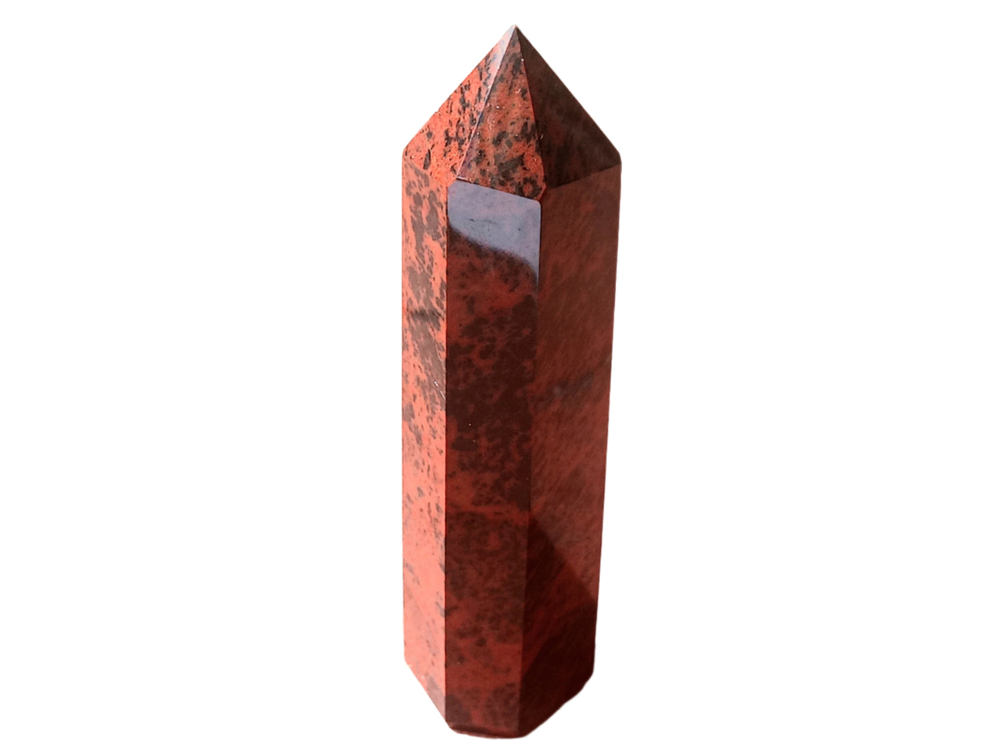 99G Mahogany Obsidian Crystal Tower