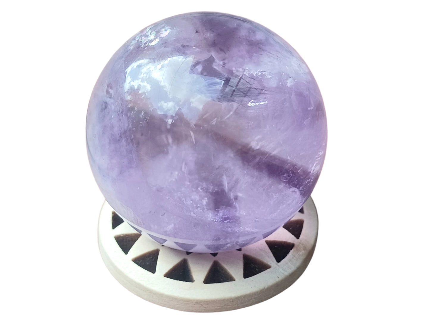 59G Amethyst Crystal Sphere