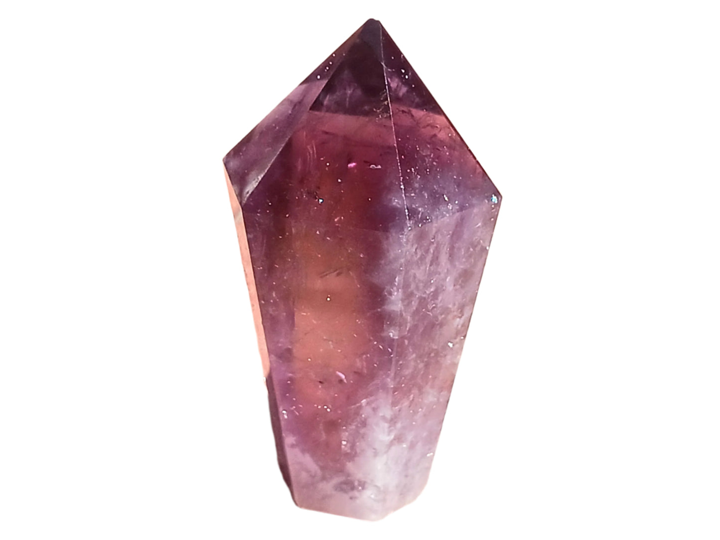 89G Ametrine Crystal Diamond Shape Tower