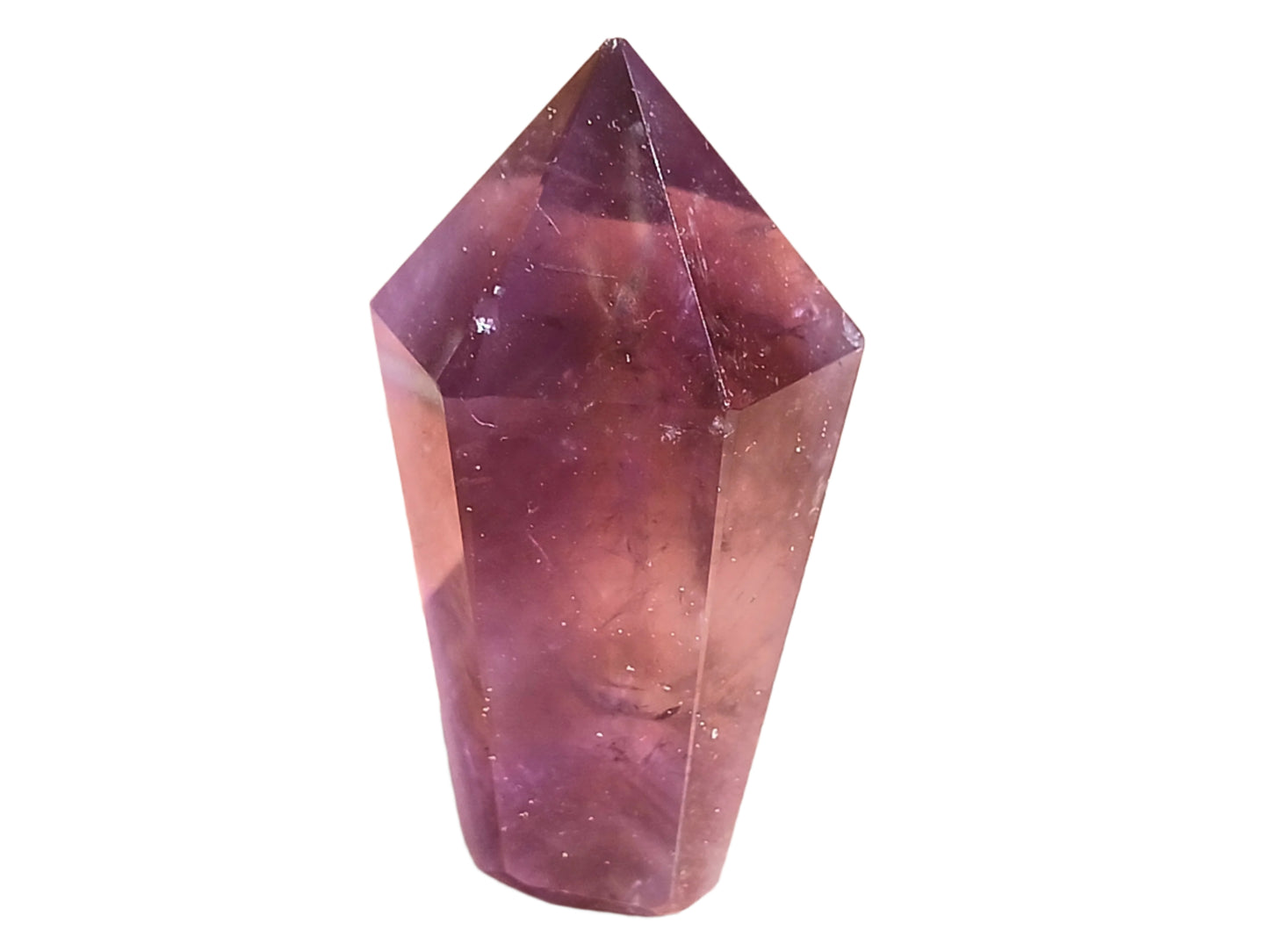 89G Ametrine Crystal Diamond Shape Tower