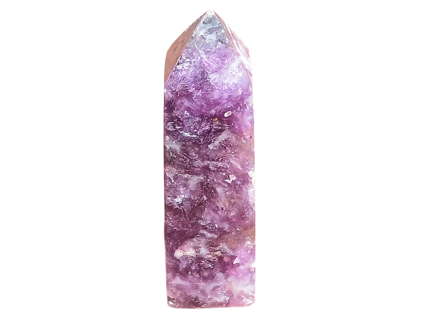 63G Purple Mica Crystal Tower