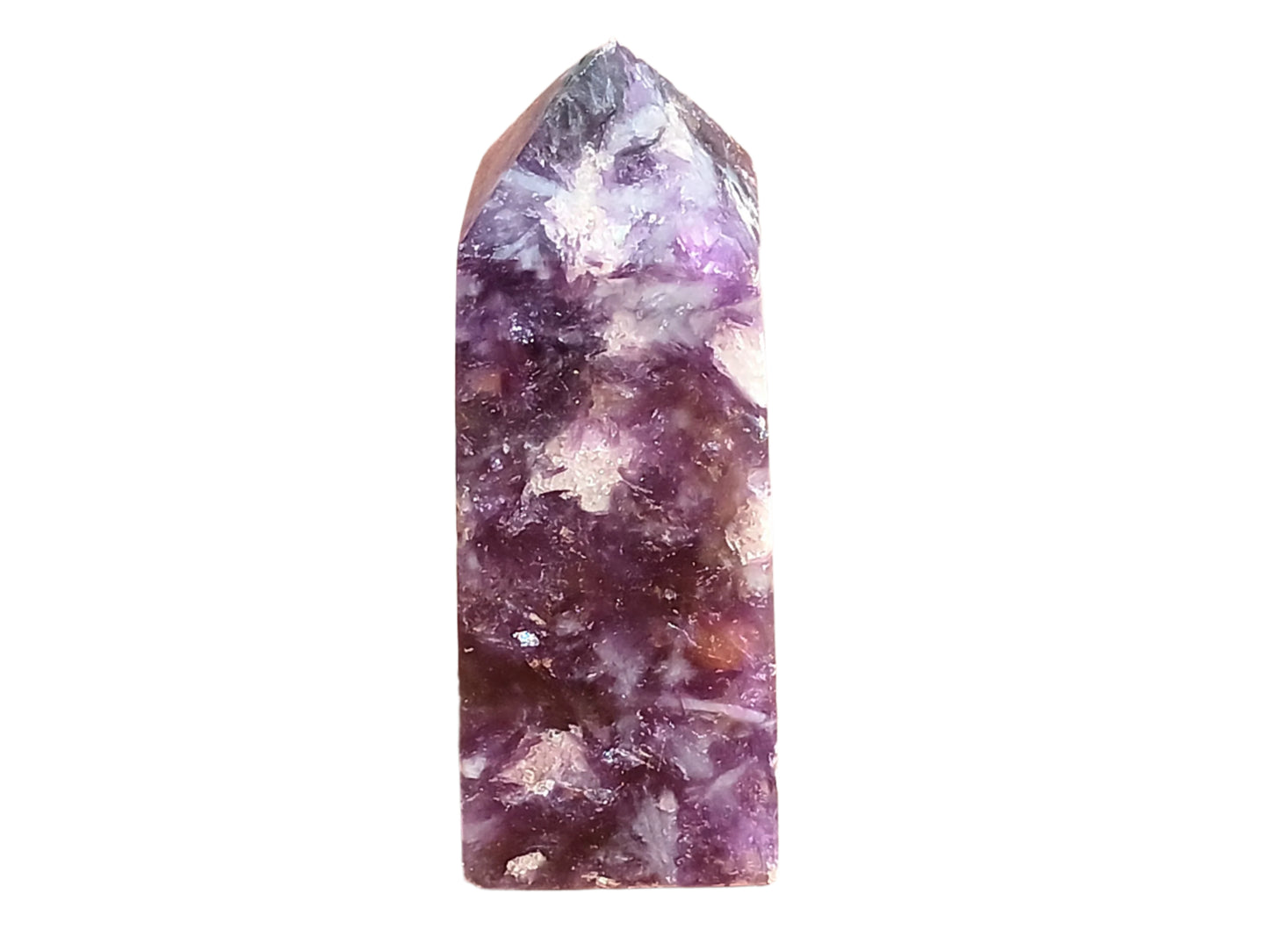 63G Purple Mica Crystal Tower
