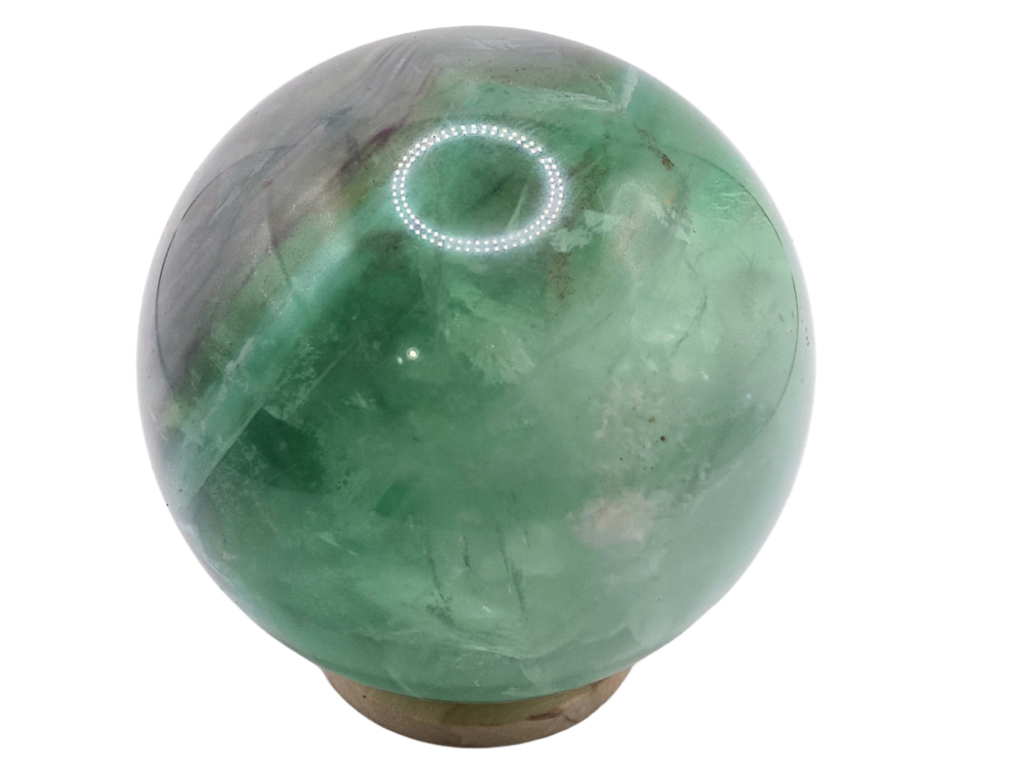 435G Fluorite Crystal Sphere