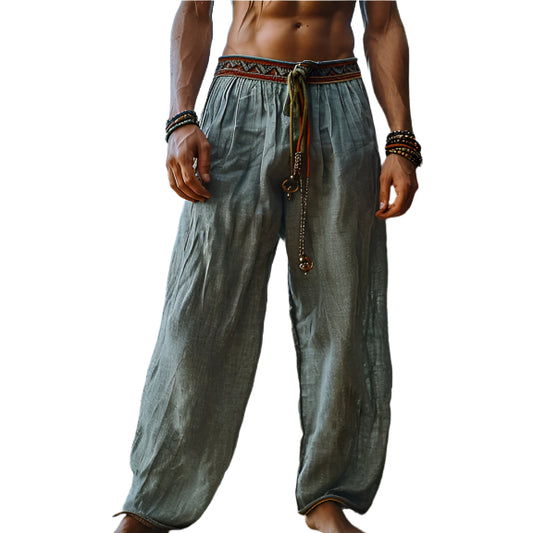 Men's Bohemian Loose Breathable Casual Pants