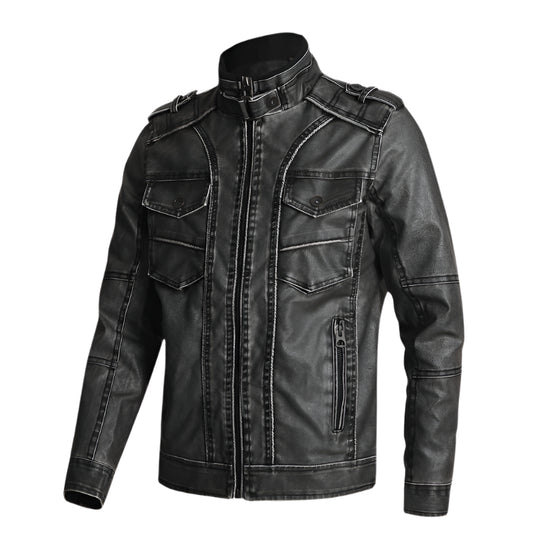 Men's PU Leather Jacket