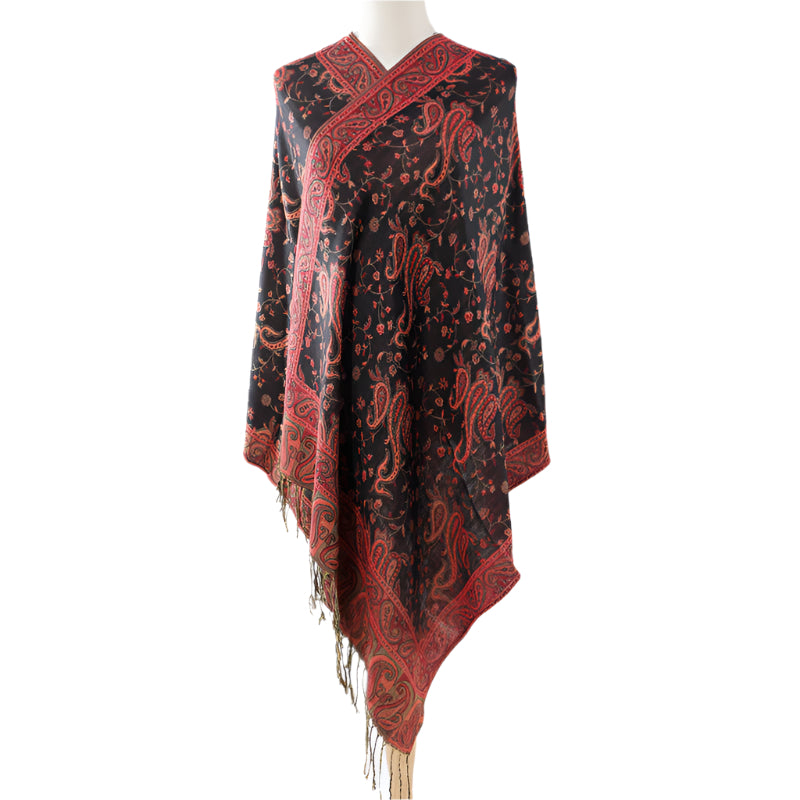 Colorful Tassel Scarf