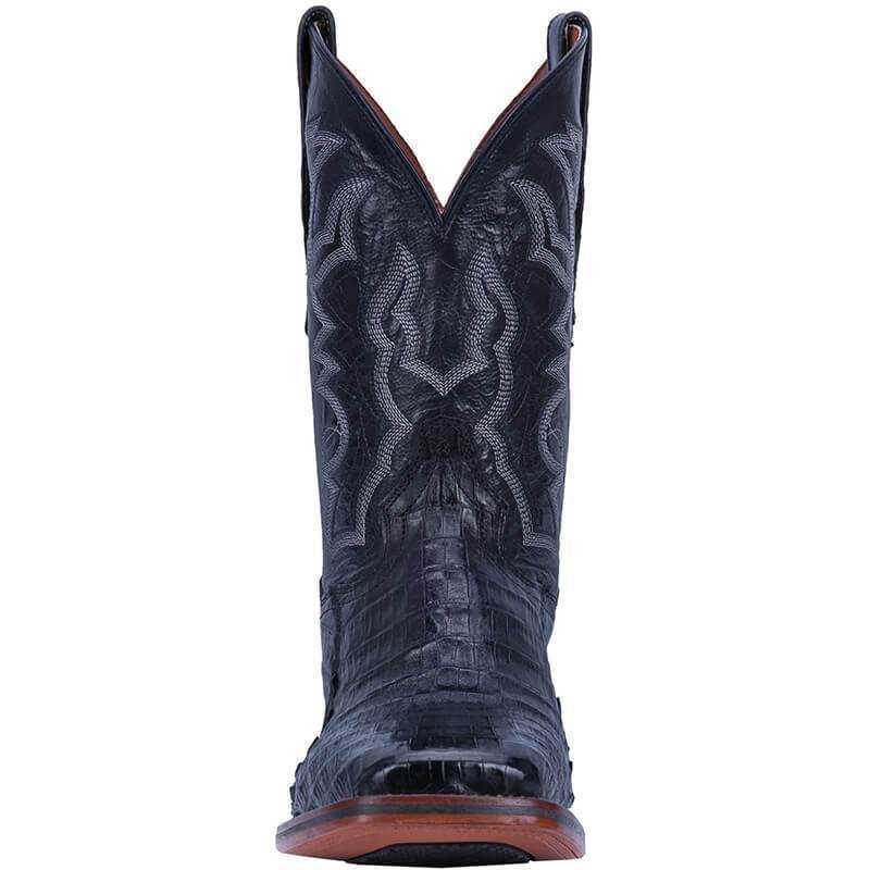 Men's Embossed PU Leather Western Boots