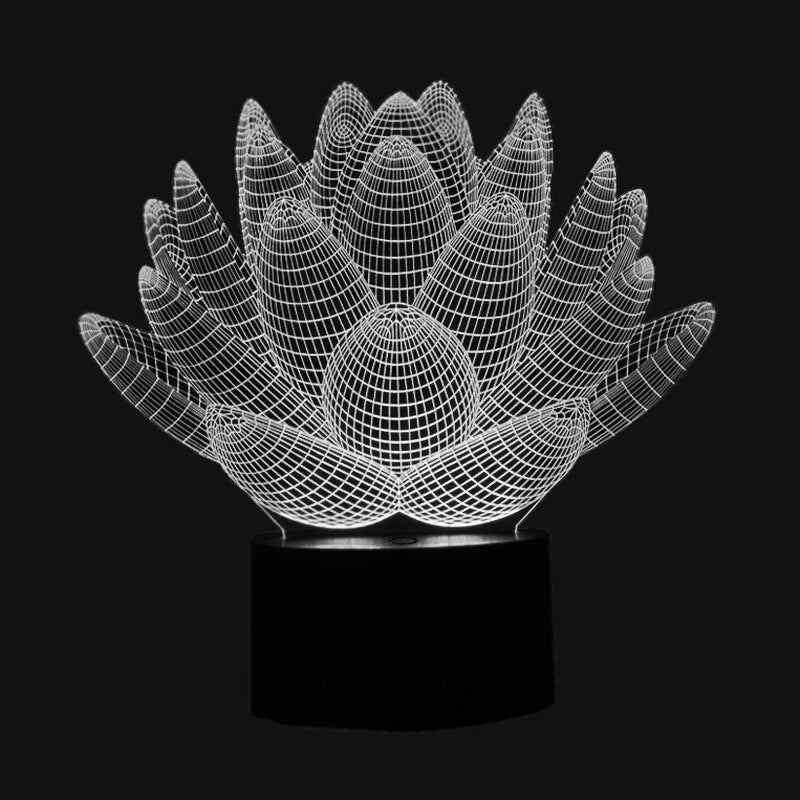 Lotus Flower Night Light