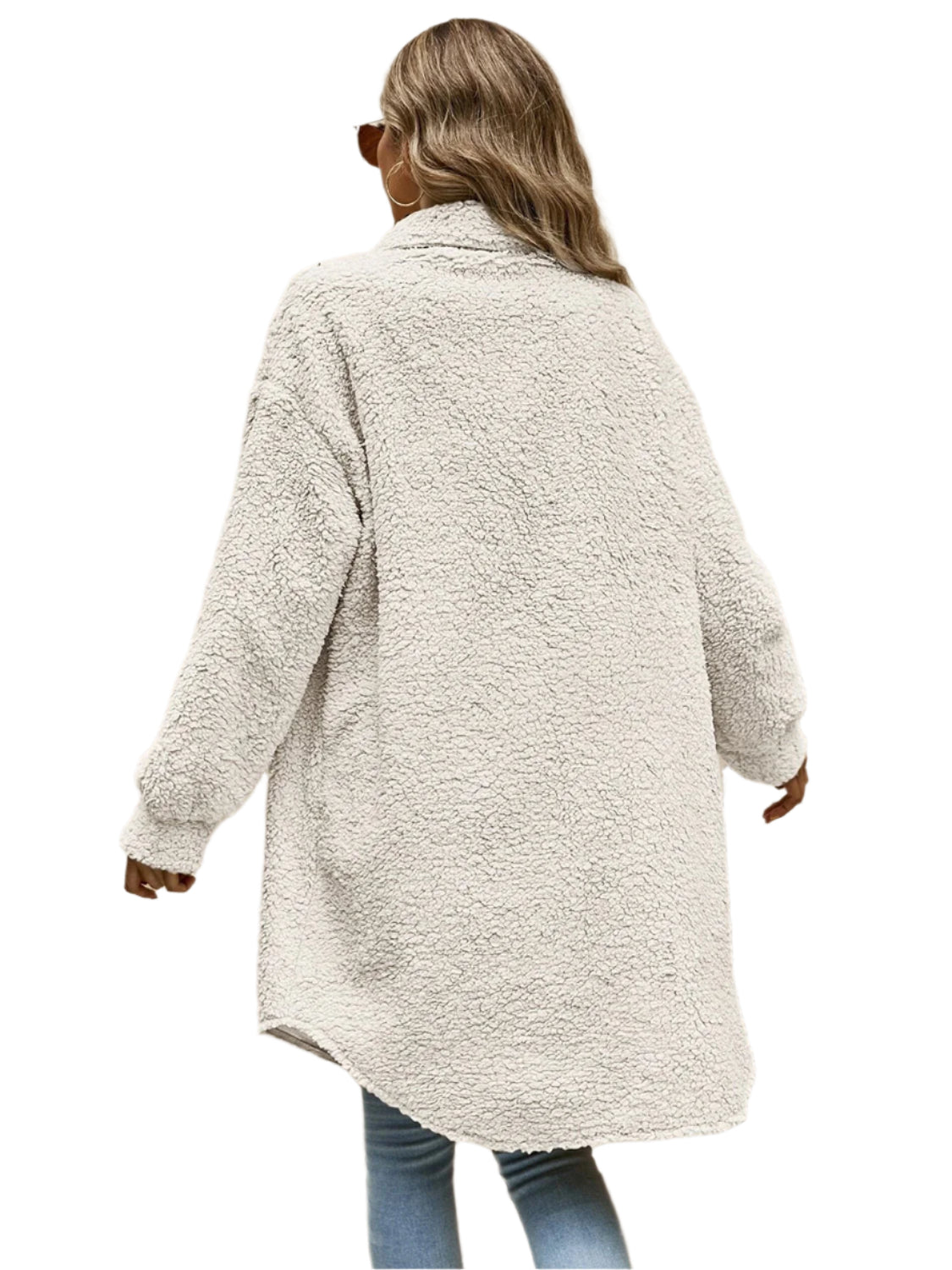 Collared Button Down Coat