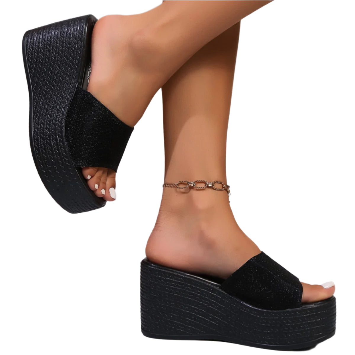 Open Toe Wedge Sandals