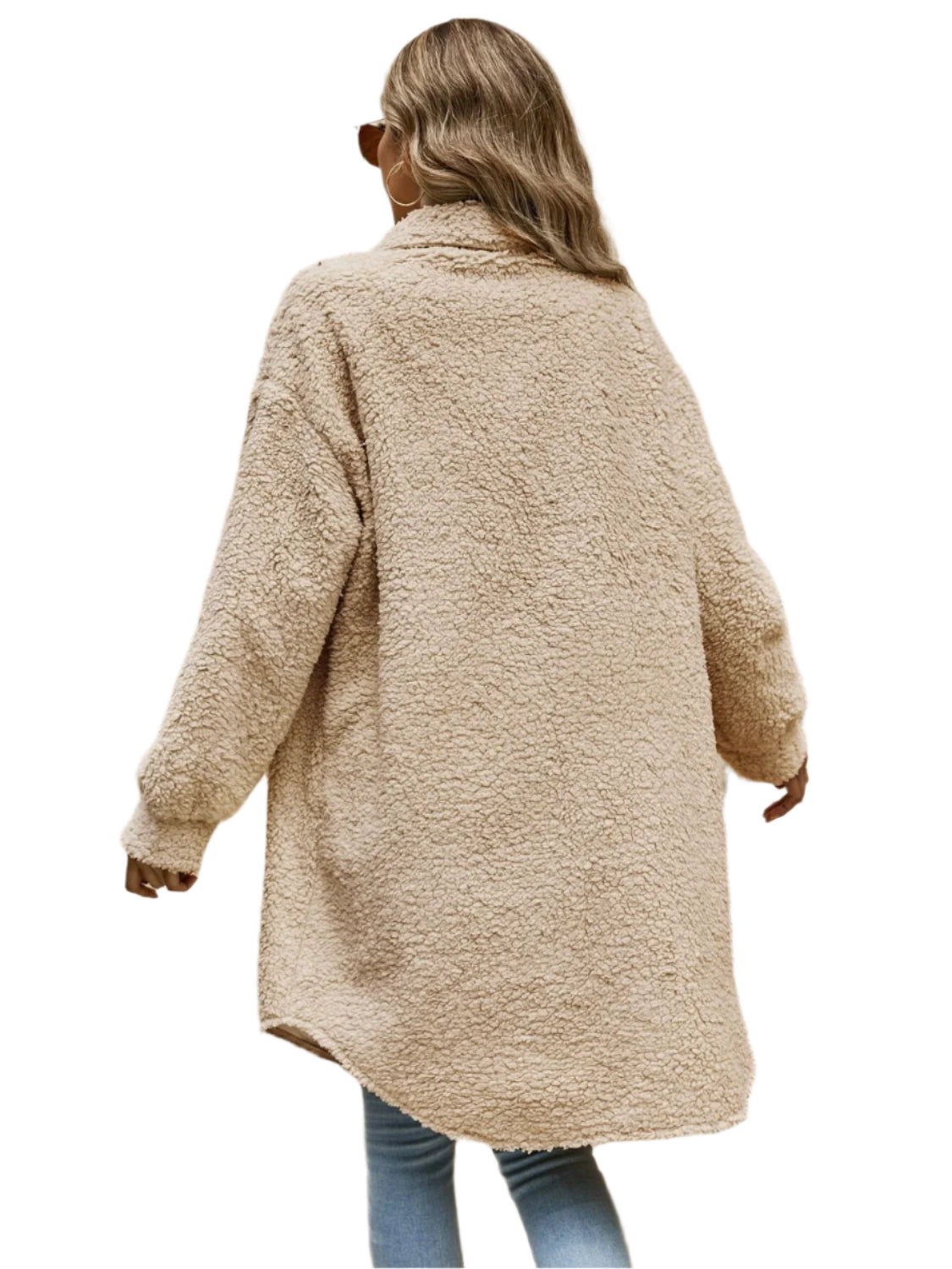 Collared Button Down Coat