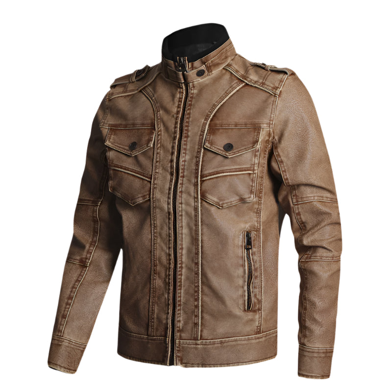 Men's PU Leather Jacket