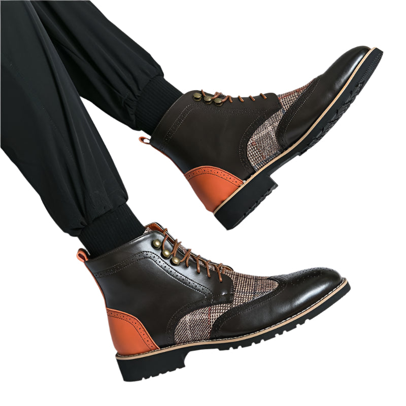Men's Leather and Suede Boots