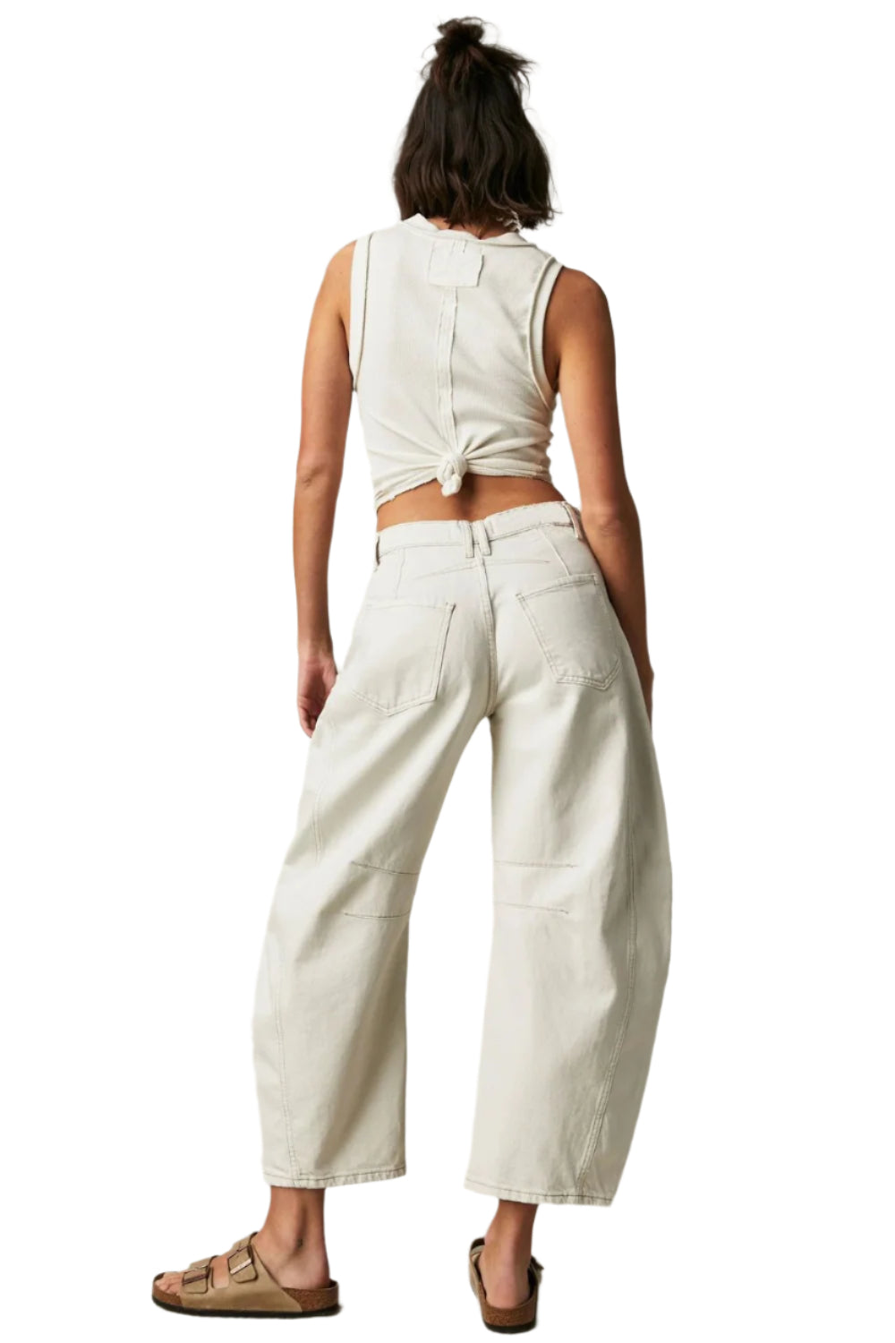 Wide Leg Jeans with Pockets