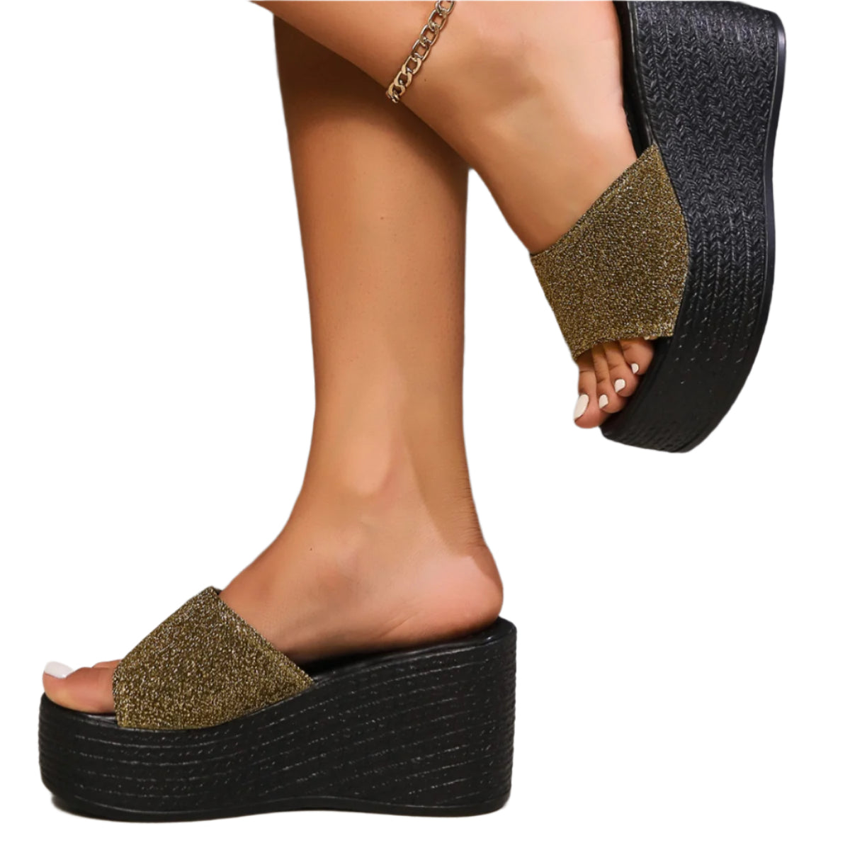Open Toe Wedge Sandals