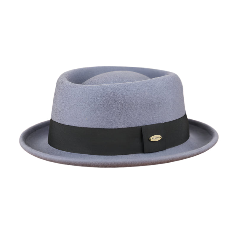 Men's Wool Contrast Band Hat