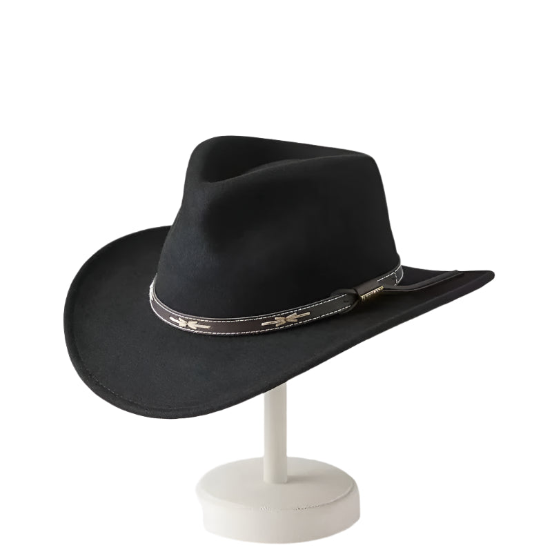 Men's Handmade Cashmere Western Hat