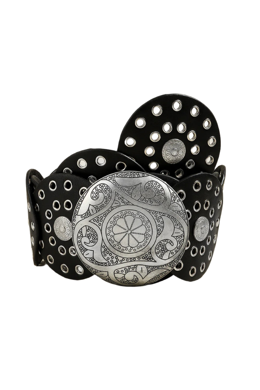 Vintage PU Leather Wide Belt