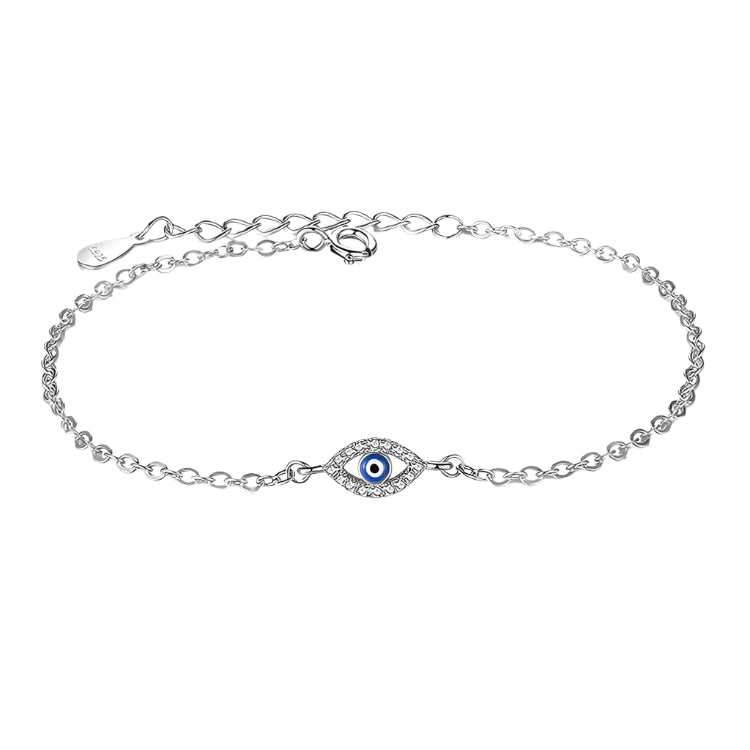 Evil Eye 925 Sterling Silver Bracelet