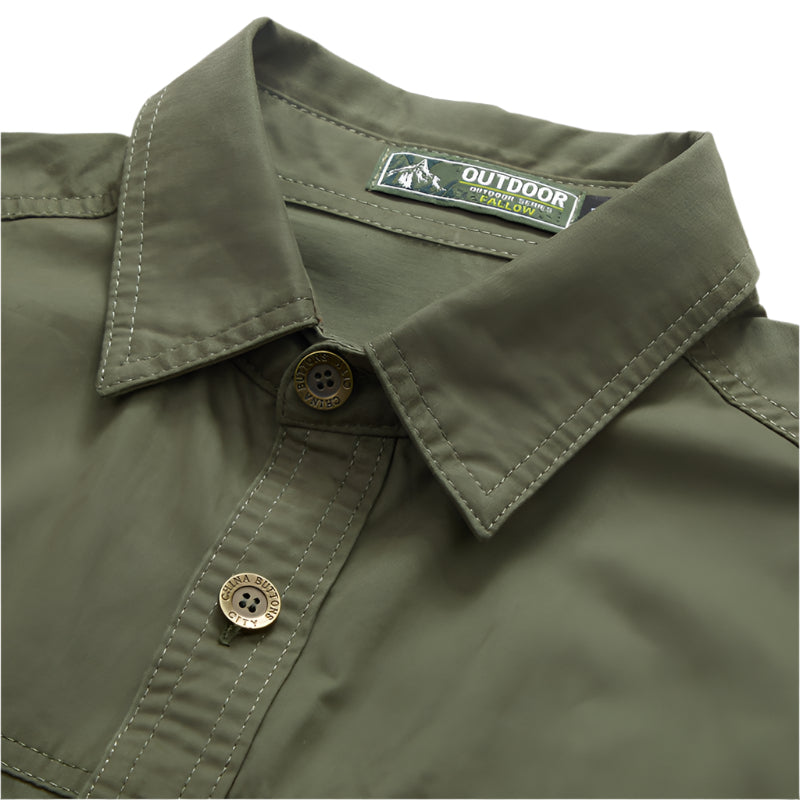 Men's Long Sleeve Cotton Shirt