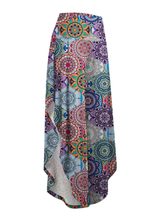 FAM-FAM Printed Wide Leg Pants