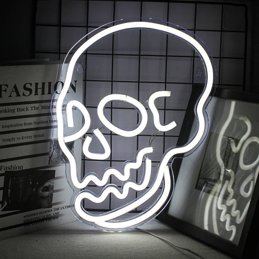 LED Neon Skull Light