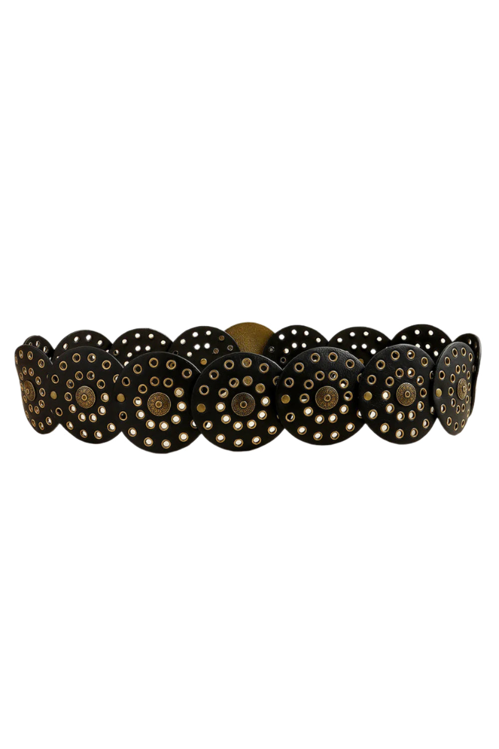 Vintage PU Leather Wide Belt