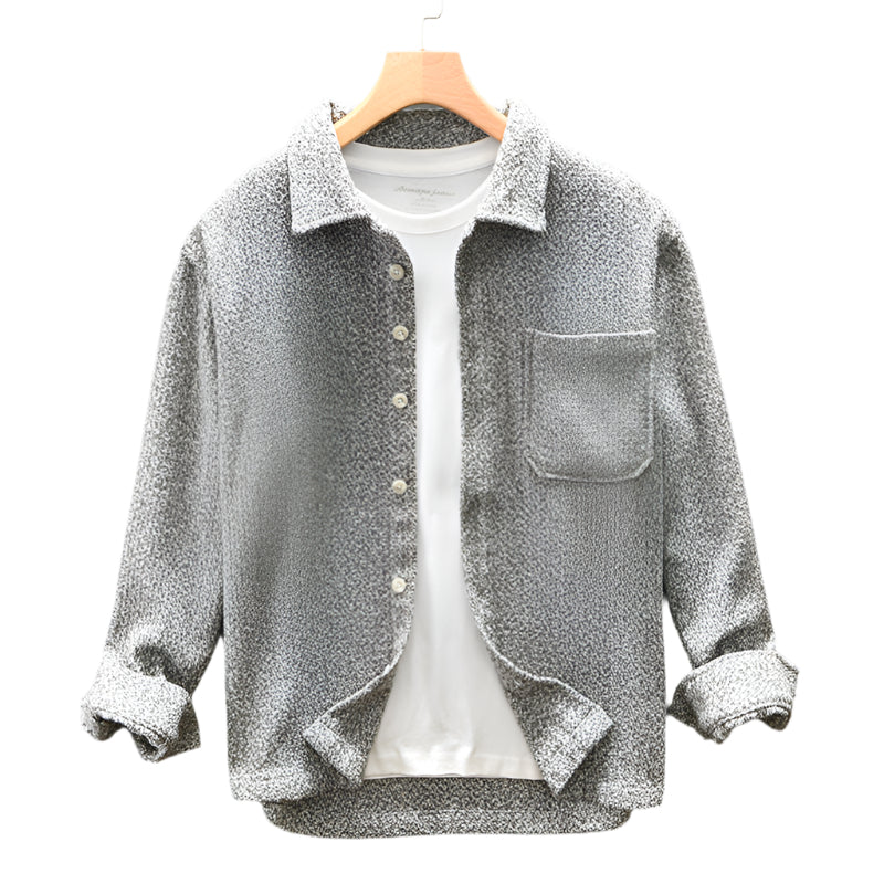 Men's Long Sleeve Button Down Collard Shirt