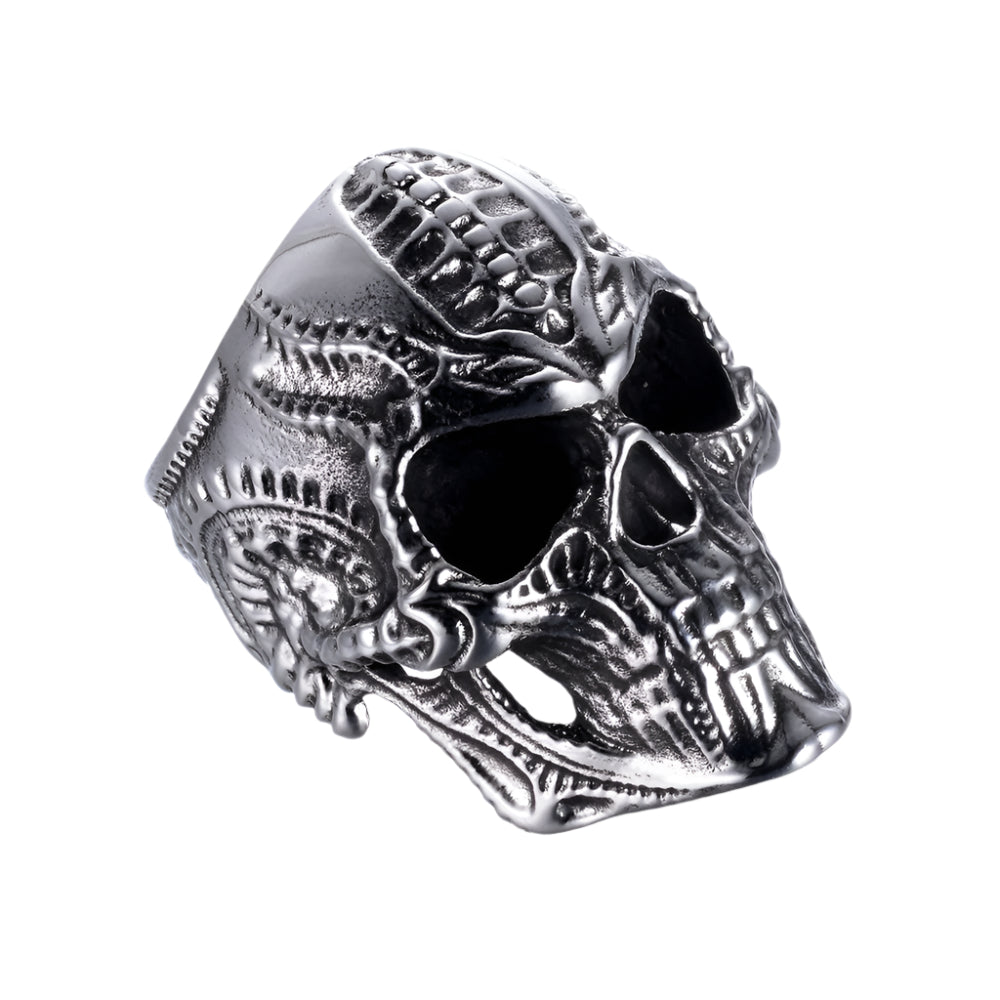 Stainless Steel Skull Ring