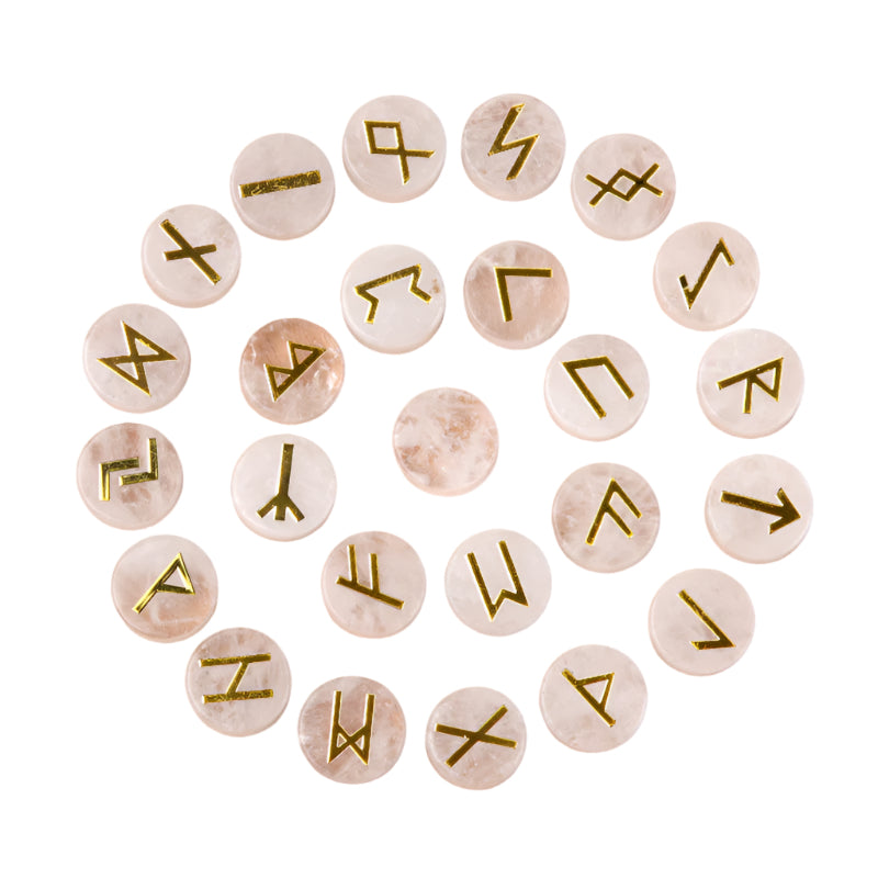 Crystal Norse Elder Futhark Rune Sets