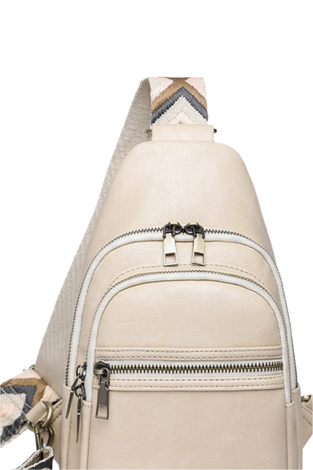 Adored It's Your Time PU Leather Sling Bag