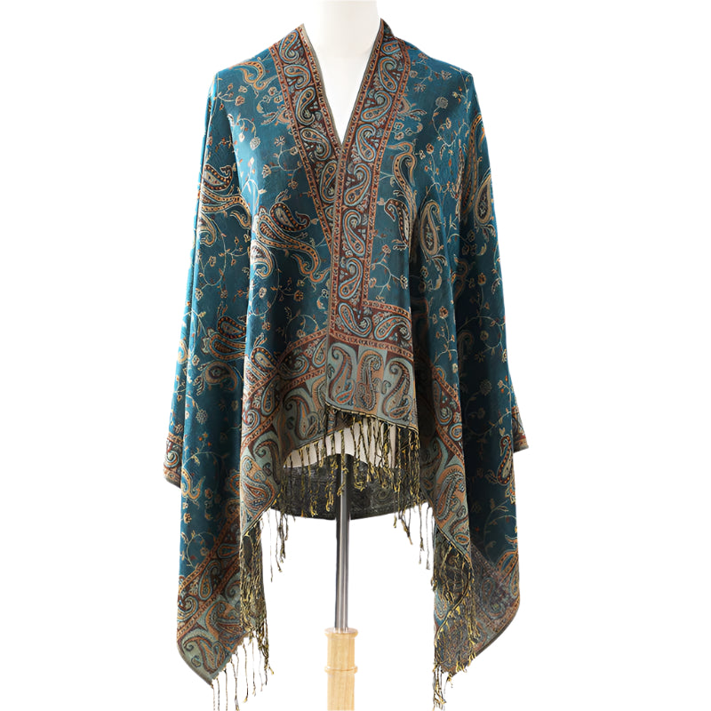 Colorful Tassel Scarf